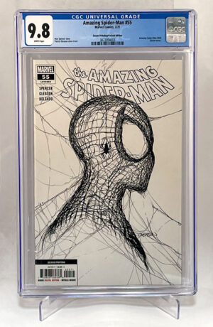 Amazing Spider-Man 55 2nd Print 1:25 Cover CGC 9.8